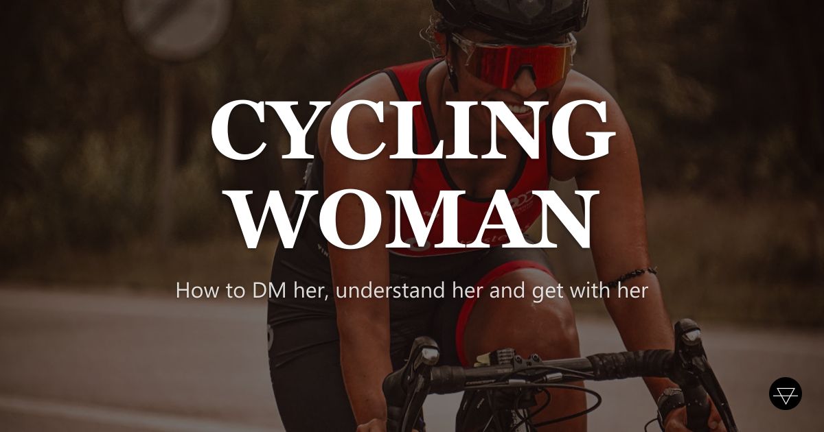 How to DM and Talk to a Woman Into Cycling