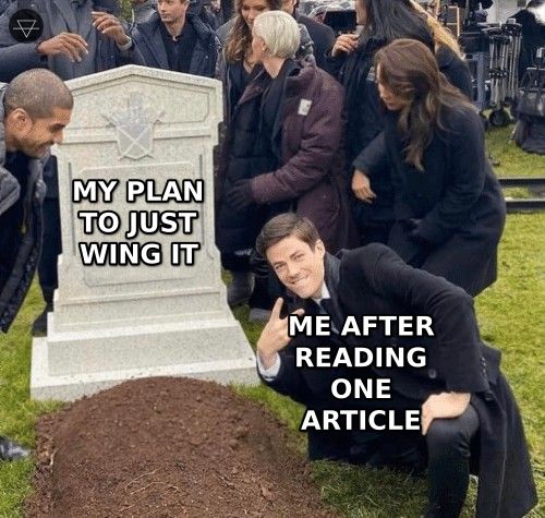 Grant Gustin standing over the grave of his plan to just wing it after reading one article about how to talk to surfer girls